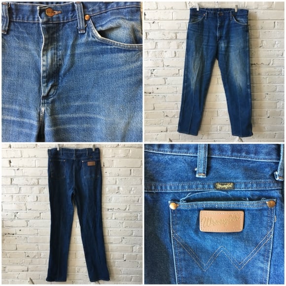 Mens vintage wrangler jeans sale